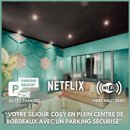 Free Parking - Self Checkin - Wifi - Netflix - City Center - Le Coste By Superボルドー エクステリア 写真
